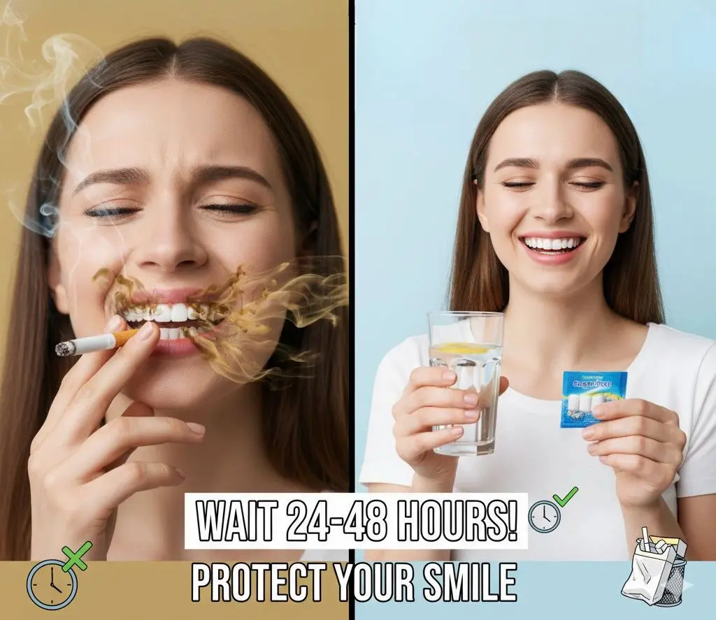 How Long Should You Wait to Smoke After Whitening