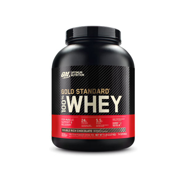 Gold Standard 100% whey protein, whey protein mais famoso da ON. Fonte da imagem: site oficial da marca.