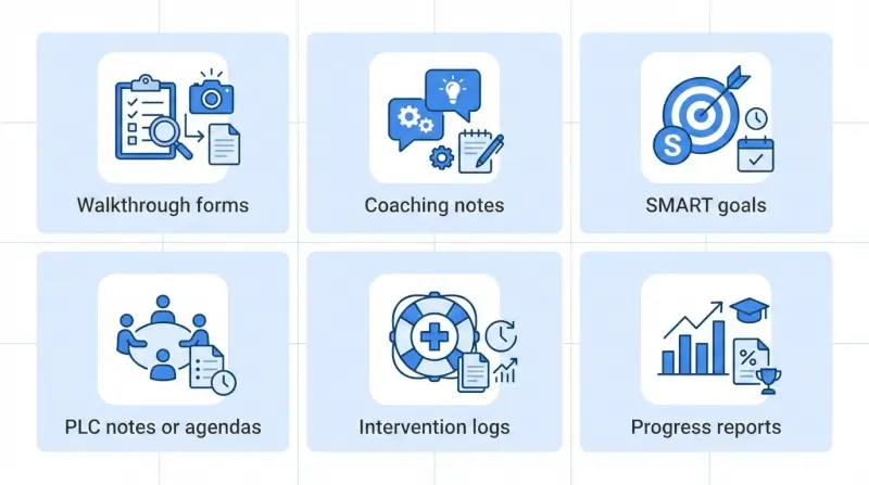 What Artifacts Qualify as Instructional Leadership Evidence?