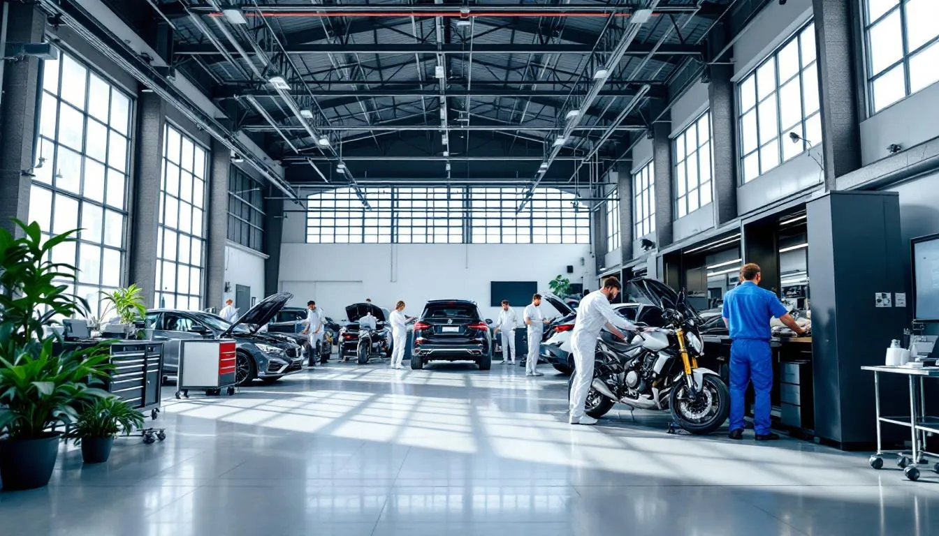 Eine vertrauenswürdige Autowerkstatt mit freundlichem Personal.