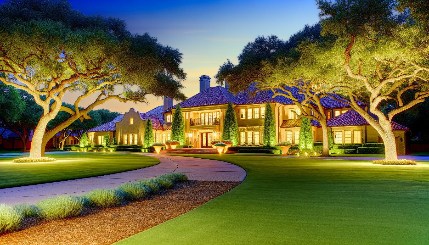 Exterior of Jordan Spieth's $7.1 million mansion in Dallas