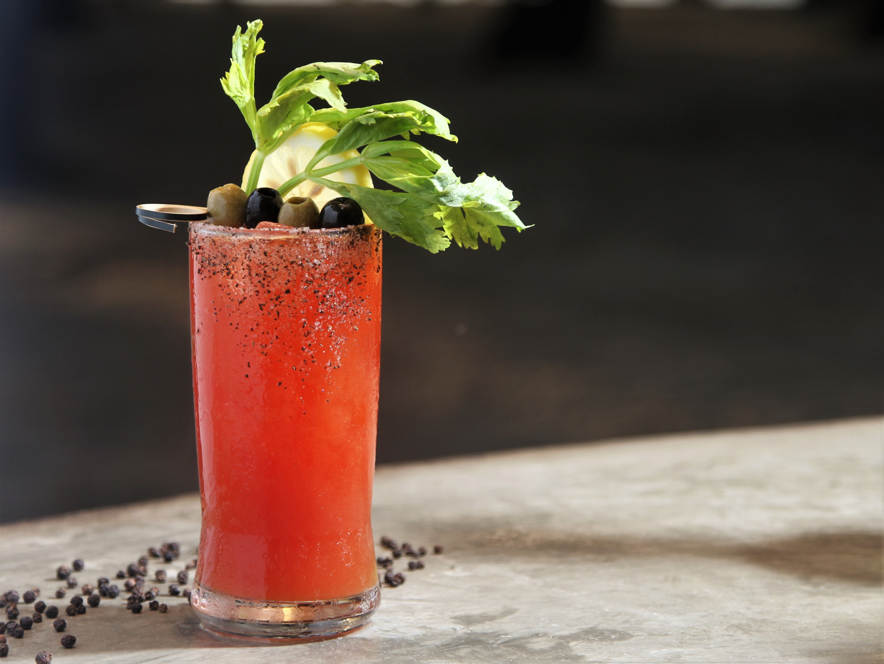 Traditional Bloody Mary Mocktails