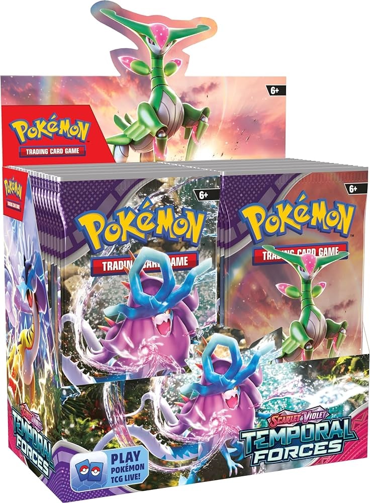 Scarlet Violet Temporal Forces booster packs