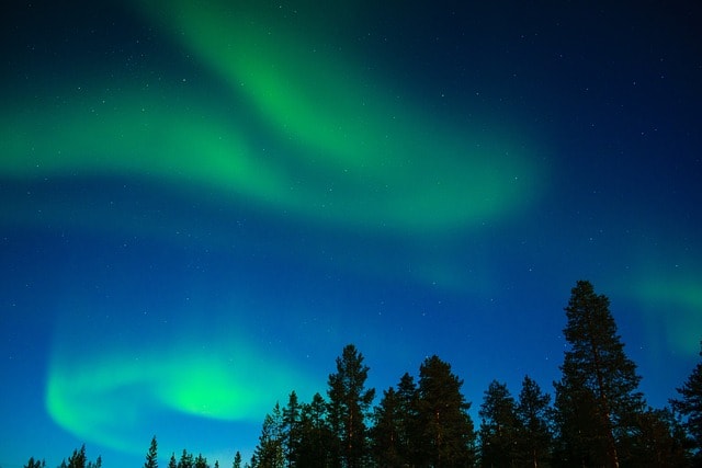 Best Family Activity Holidays in Europe: Northern lights in Lapland