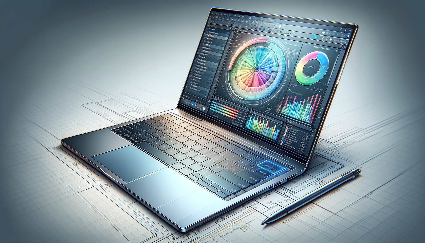 an illustration of a laptop operating susystem