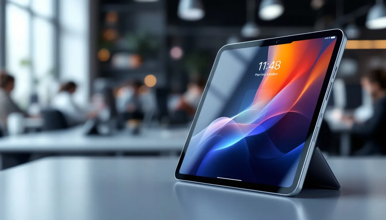 Das iPad 11 als Produktivitätswerkzeug, das die Arbeitseffizienz steigert.
