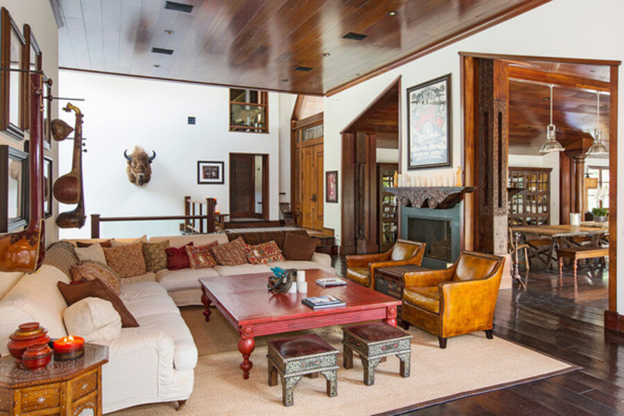 Inside Kid Rock's mansion in Malibu