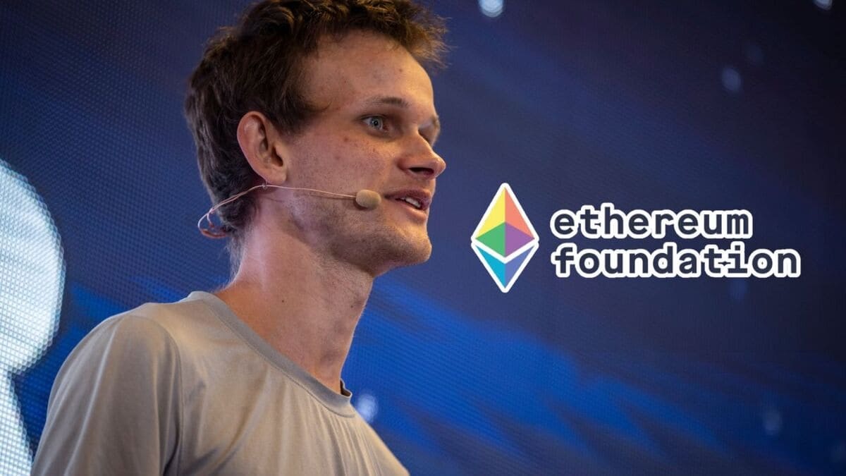Image of co-founder of Ethereum Vitalik Buterin. 