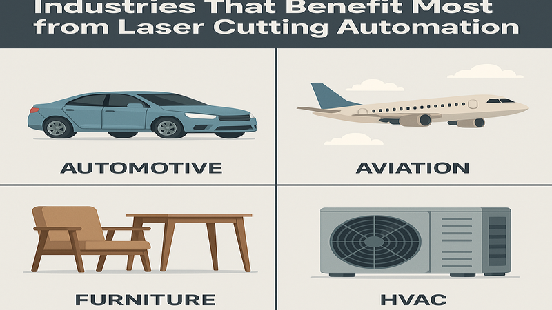 Industries benefiting from laser cutting automation