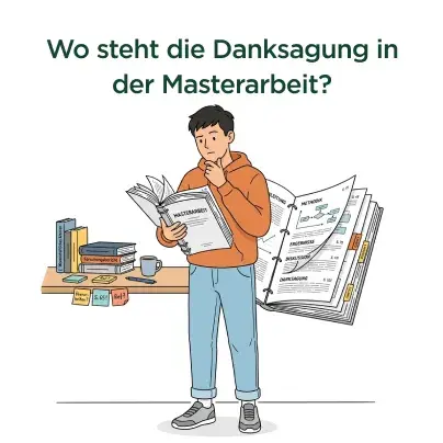 Wo steht die Danksagung in der Masterarbeit – Platzierung der Danksagung am Anfang oder Ende der Arbeit