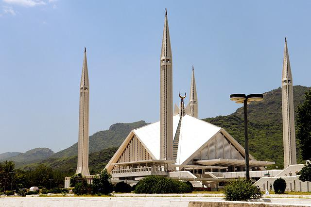 faisal mosque, mosque, pakistan
