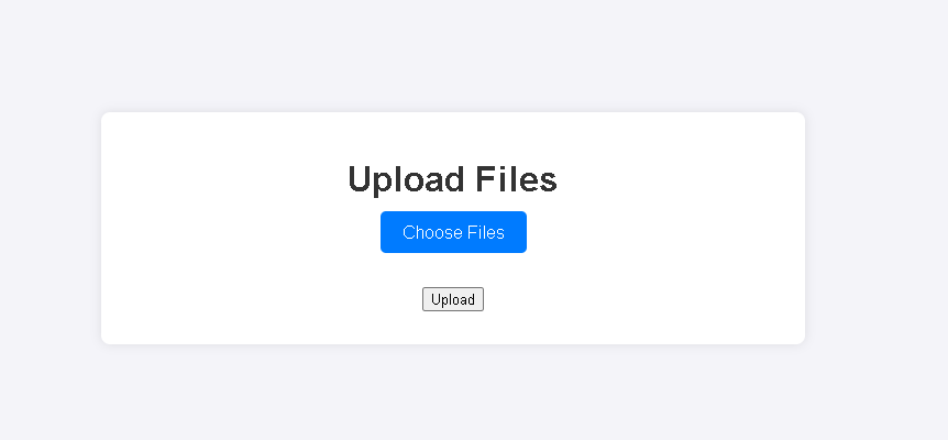 html file upload example javascript