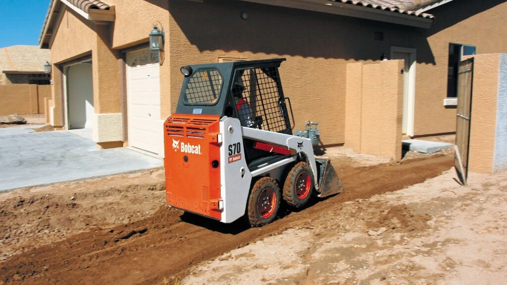 Rated operating capacities define the stability of compact skid steer loaders