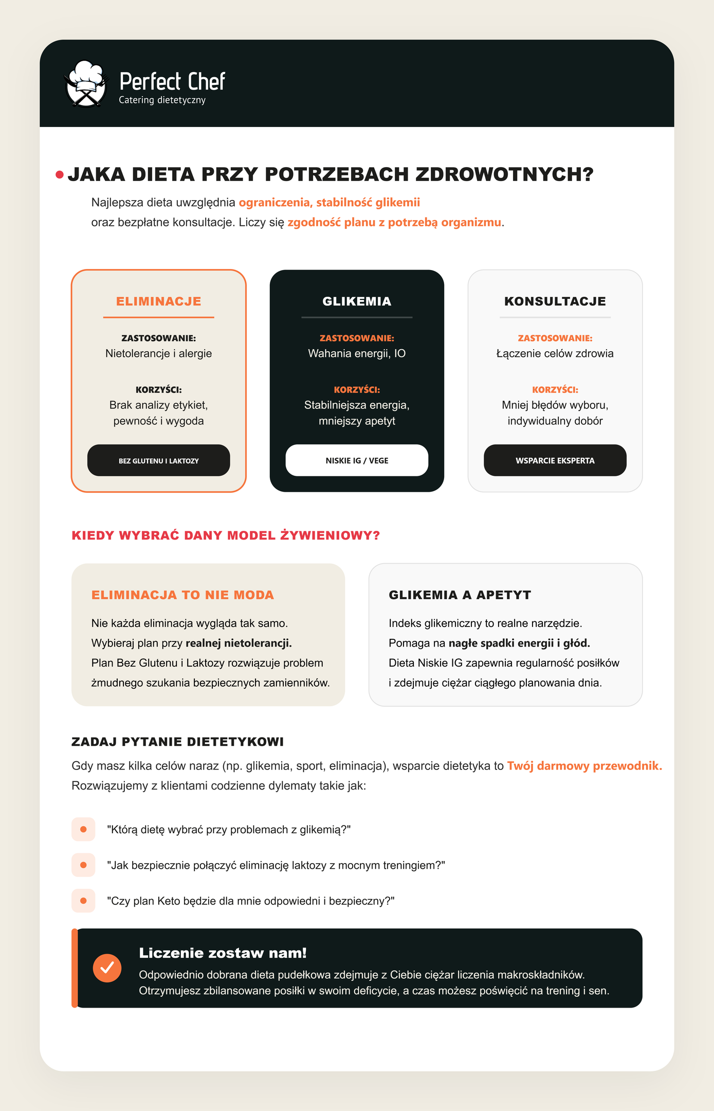 Jaka dieta pudełkowa będzie najlepsza przy konkretnych potrzebach zdrowotnych