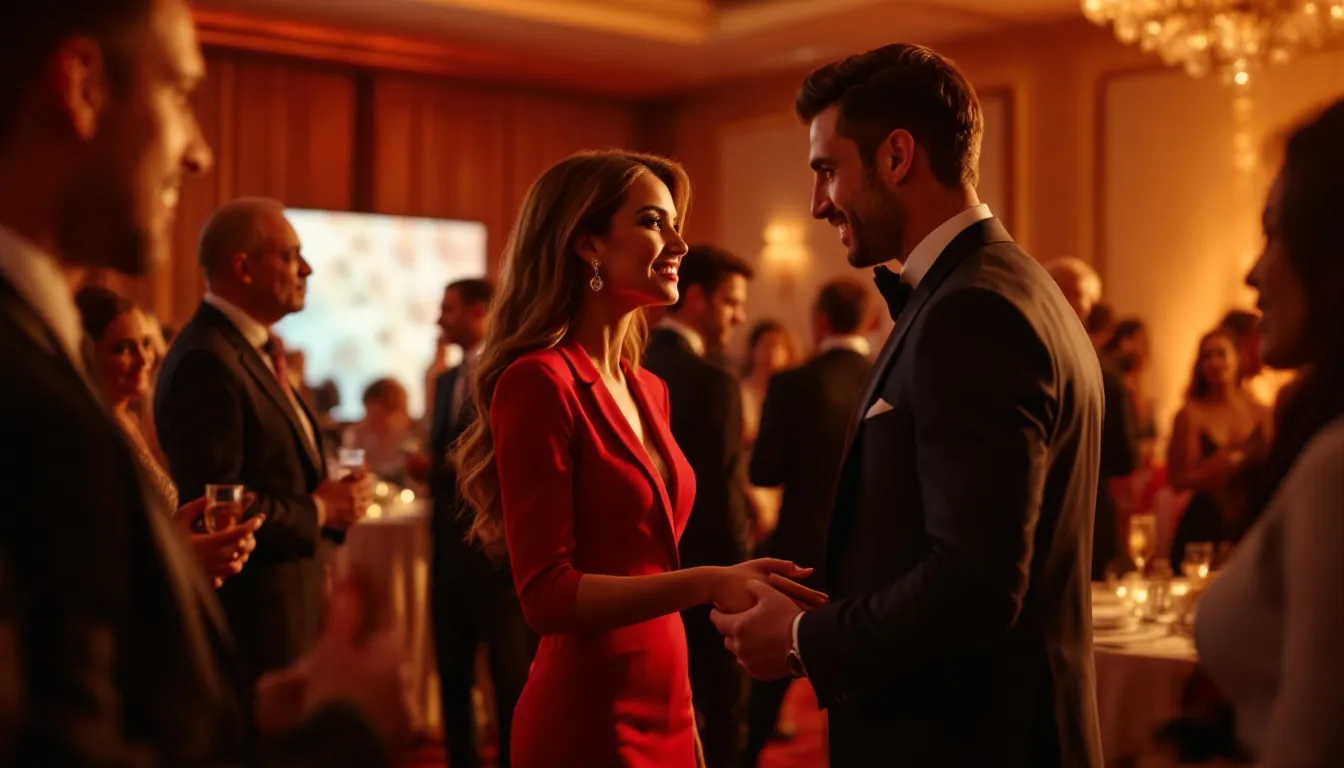 Showcasing a portfolio of professional images from corporate events.
