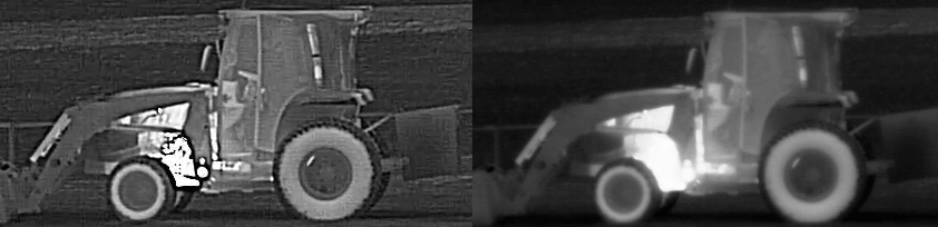 Enhanced Image vs. Un-Enhanced Image