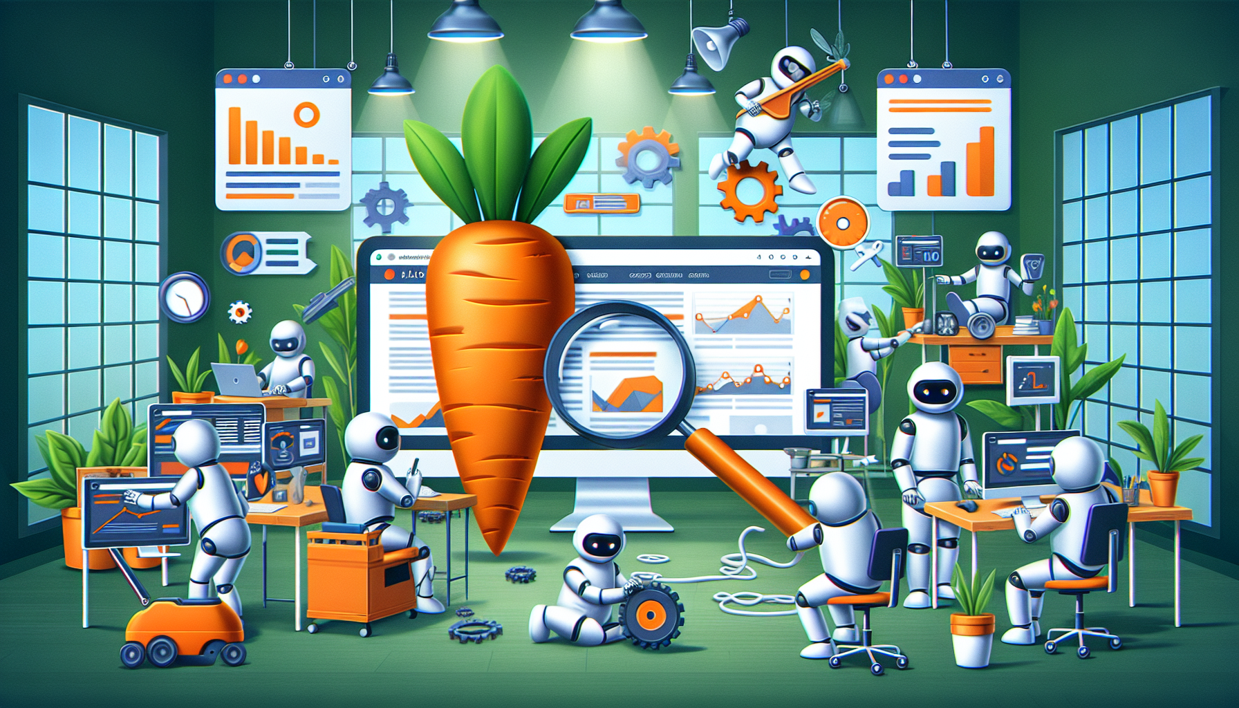 SEO and Content Marketing Tools on Carrot Website