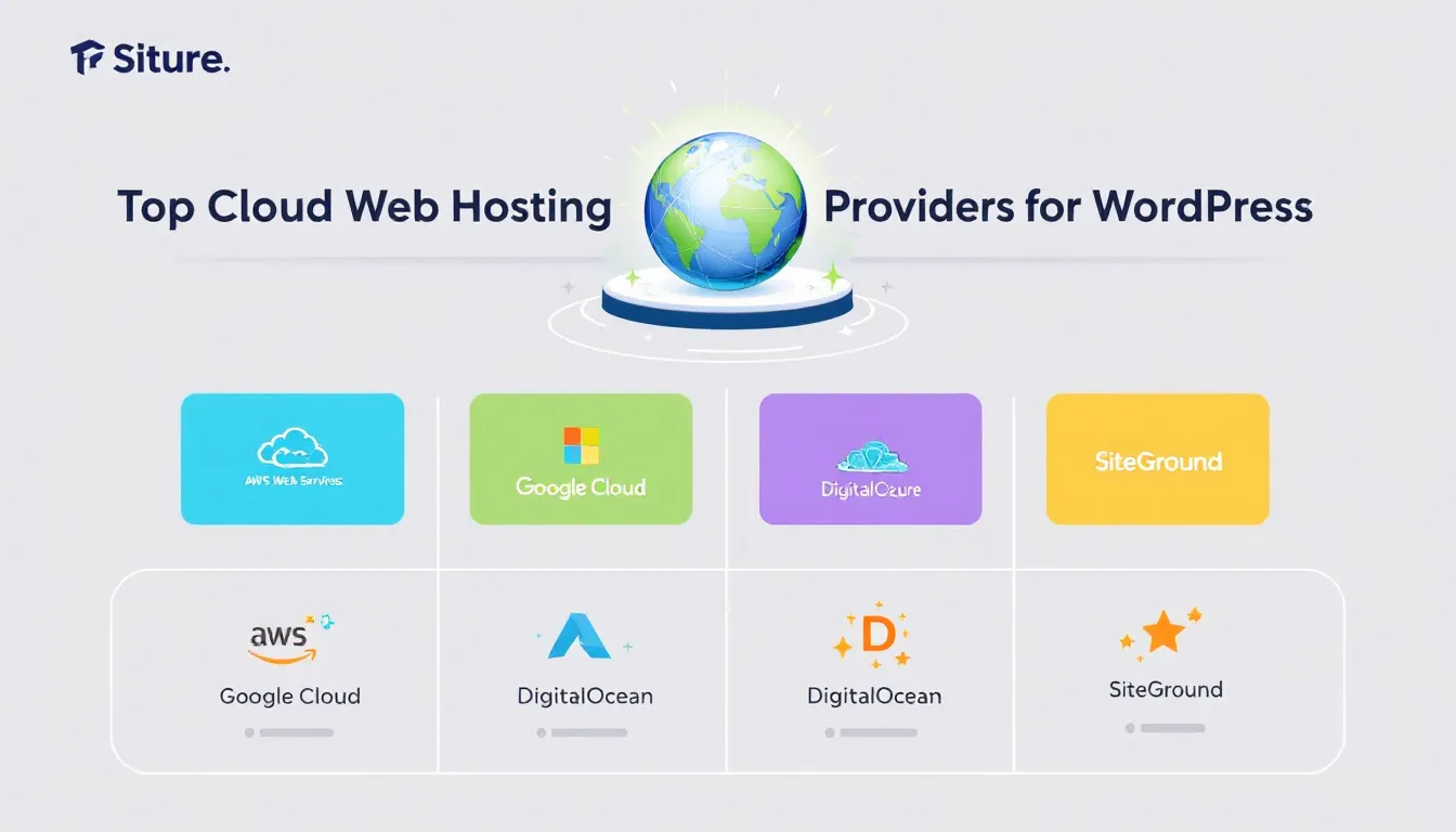 Comparison of top cloud web hosting providers for WordPress in 2025.