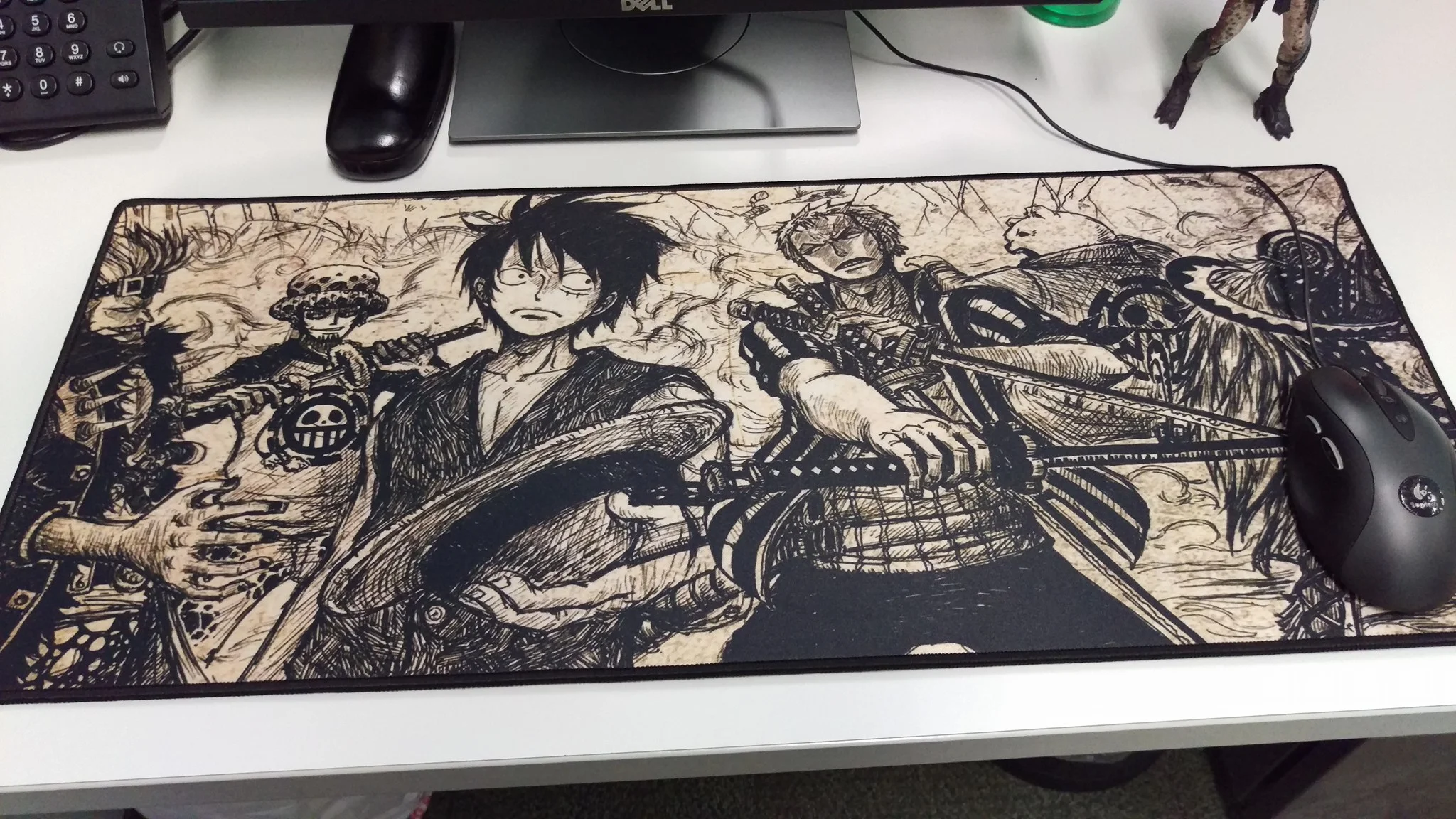 Tapis de souris one piece nouveau monde panier