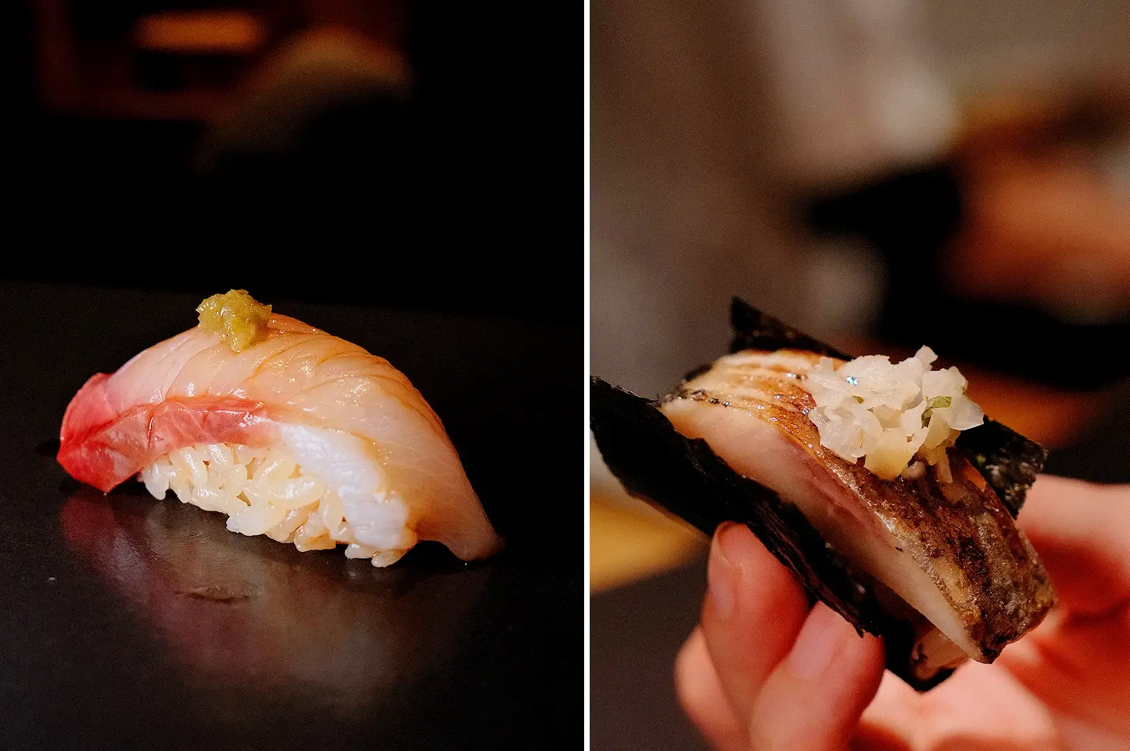 Premium omakase sushi in Singapore featuring handcrafted nigiri with fresh seafood and traditional Japanese toppings