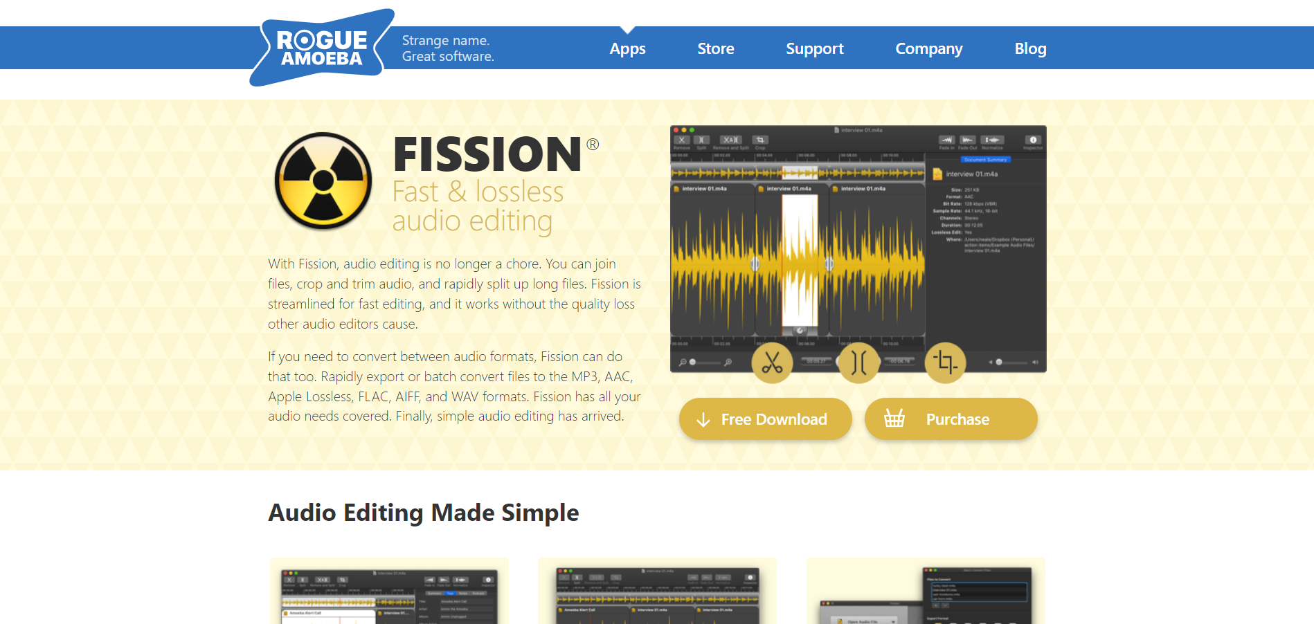 Fission main page