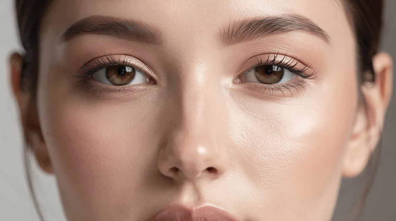 This close-up portrait showcases a person with a smooth and refreshed under-eye area, illuminated by soft natural lighting. The image highlights the effectiveness of under eye fillers, such as hyaluronic acid fillers, in restoring lost volume and creating a youthful appearance, while the person's skin quality appears healthy and well-maintained.
