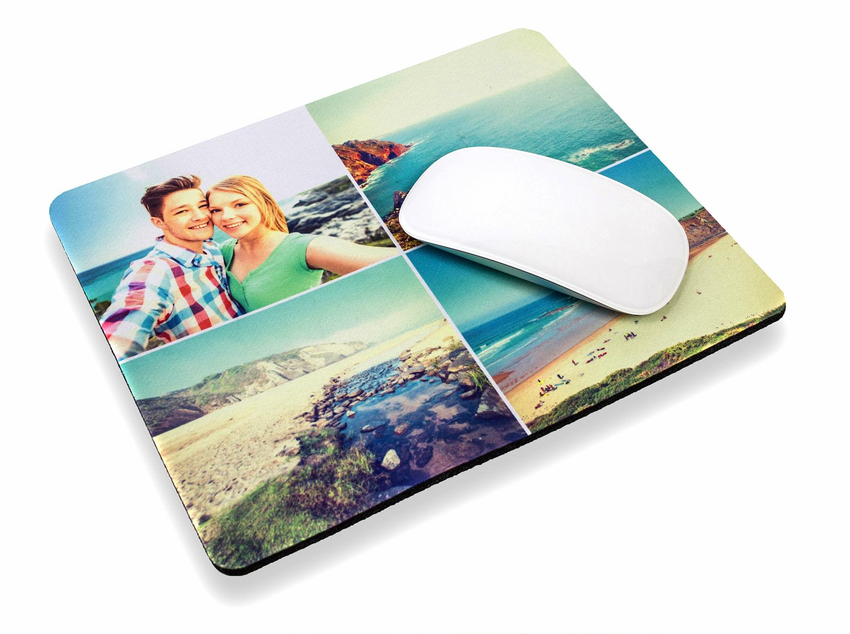 Create and print any image to a mouse pad for companies branding and peronal gift for clients.