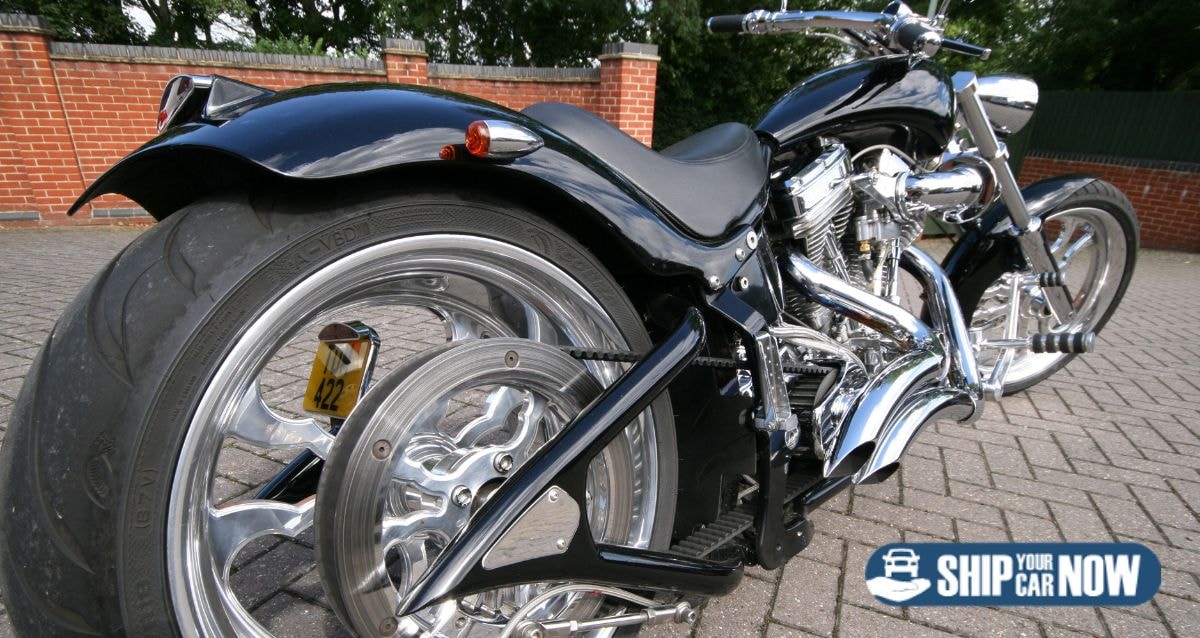 Various cost factors impact motorcycle shipping including specialized equipment 