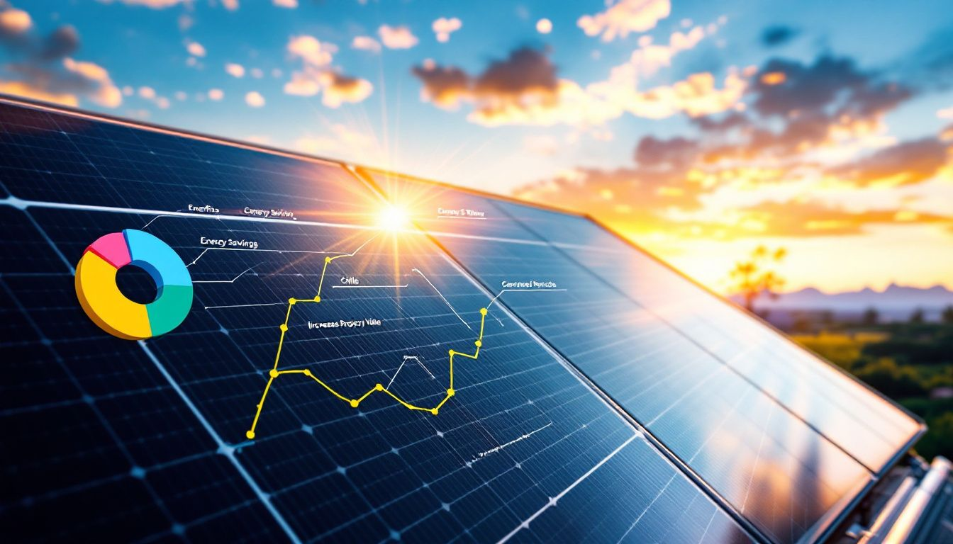 Calculating ROI for commercial solar investments.