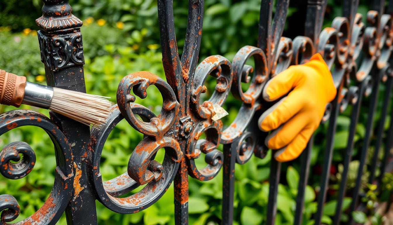 Wrought Iron Fence Repair