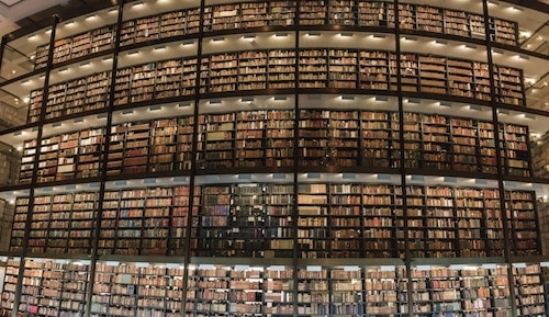 Indoor rock climbing is not allowed at the Beinecke Rare Book & Manuscript Library in New Haven