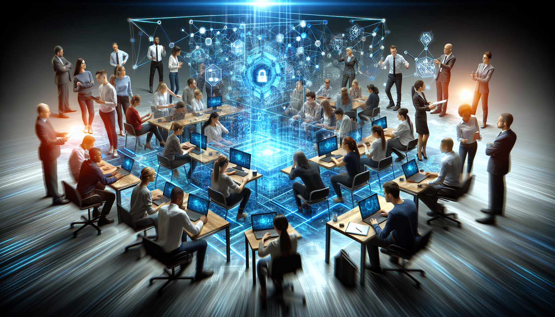 Cybersecurity Training & Awareness illustration