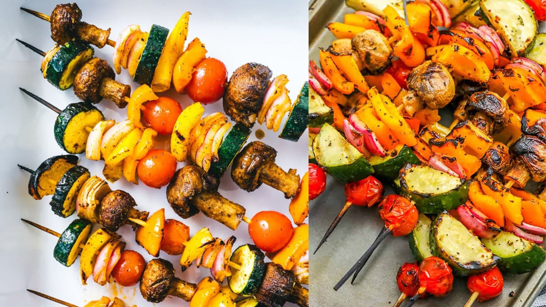 Grilled Veggie Kebabs