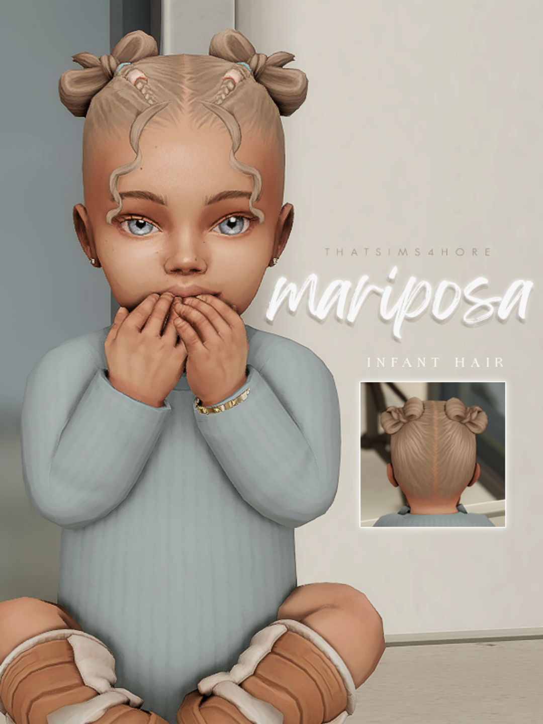 Mariposa Infant Hairstyle