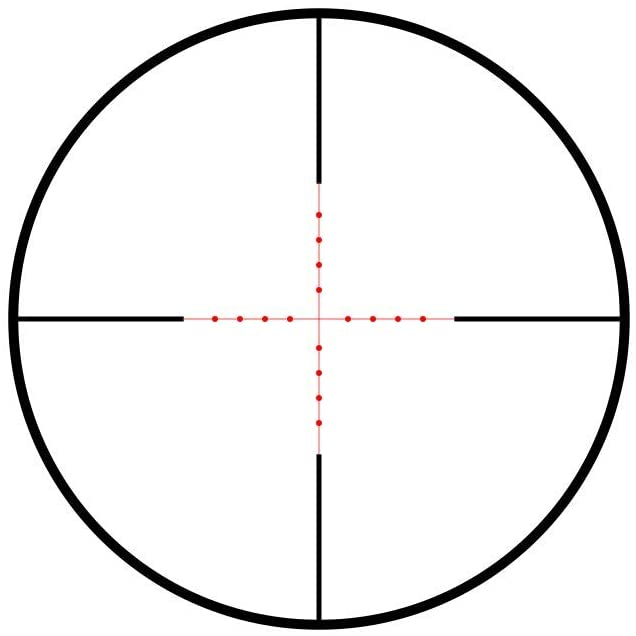Precision target shooters have long chosen  a scope with mild-dot reticle and variable magnification range