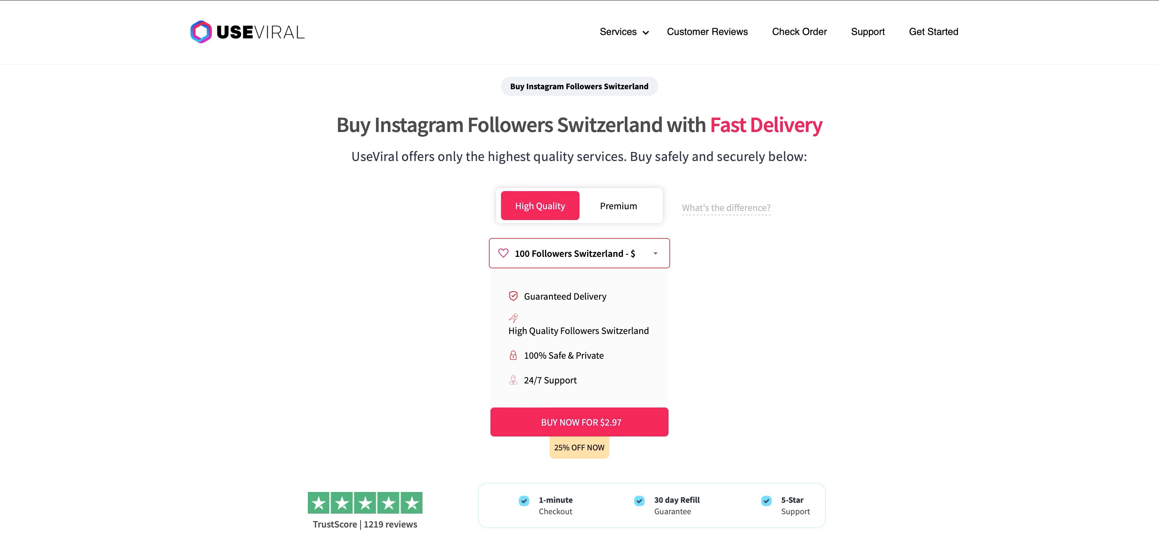 useviral buy instagram followers switzerland page