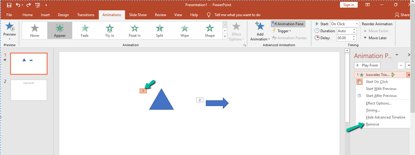 How to Remove Animation From PowerPoint Presentations