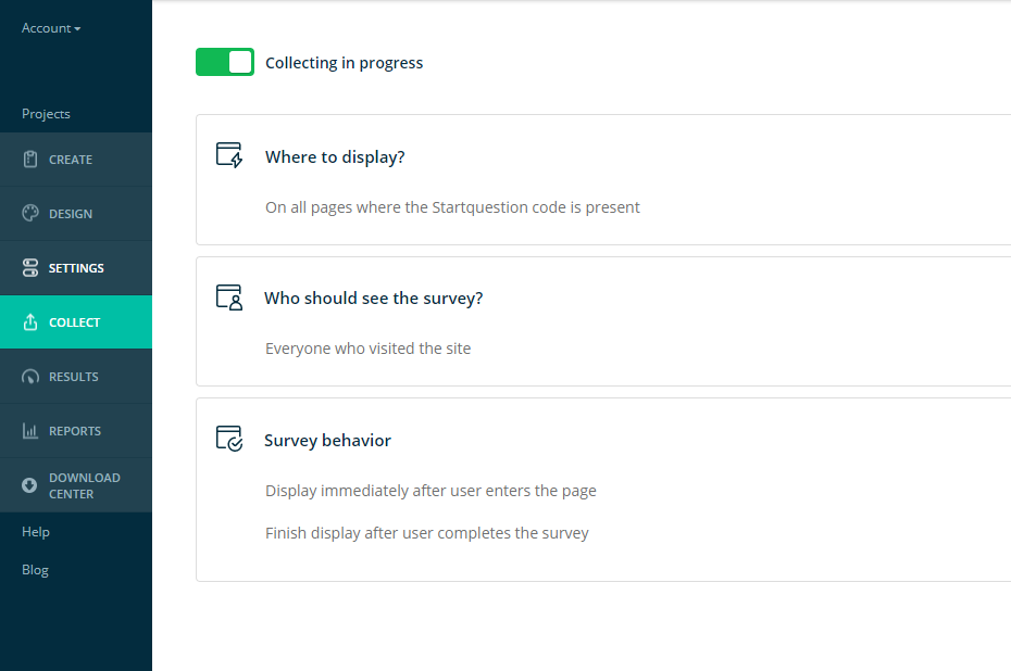 choosing target audience in survey