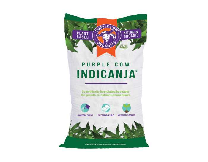 Your vegetable gardens will thank you for choosing Purple Cow Indicanja for its nutrient-rich organic materials.