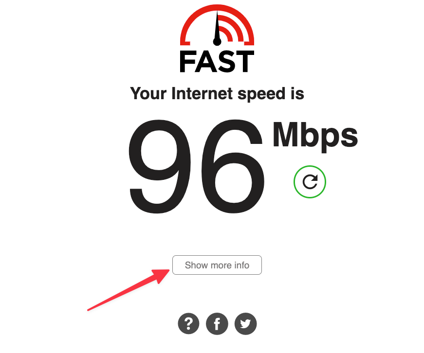 Remote.tools shows how fast.com can help get more details about your internet speed.