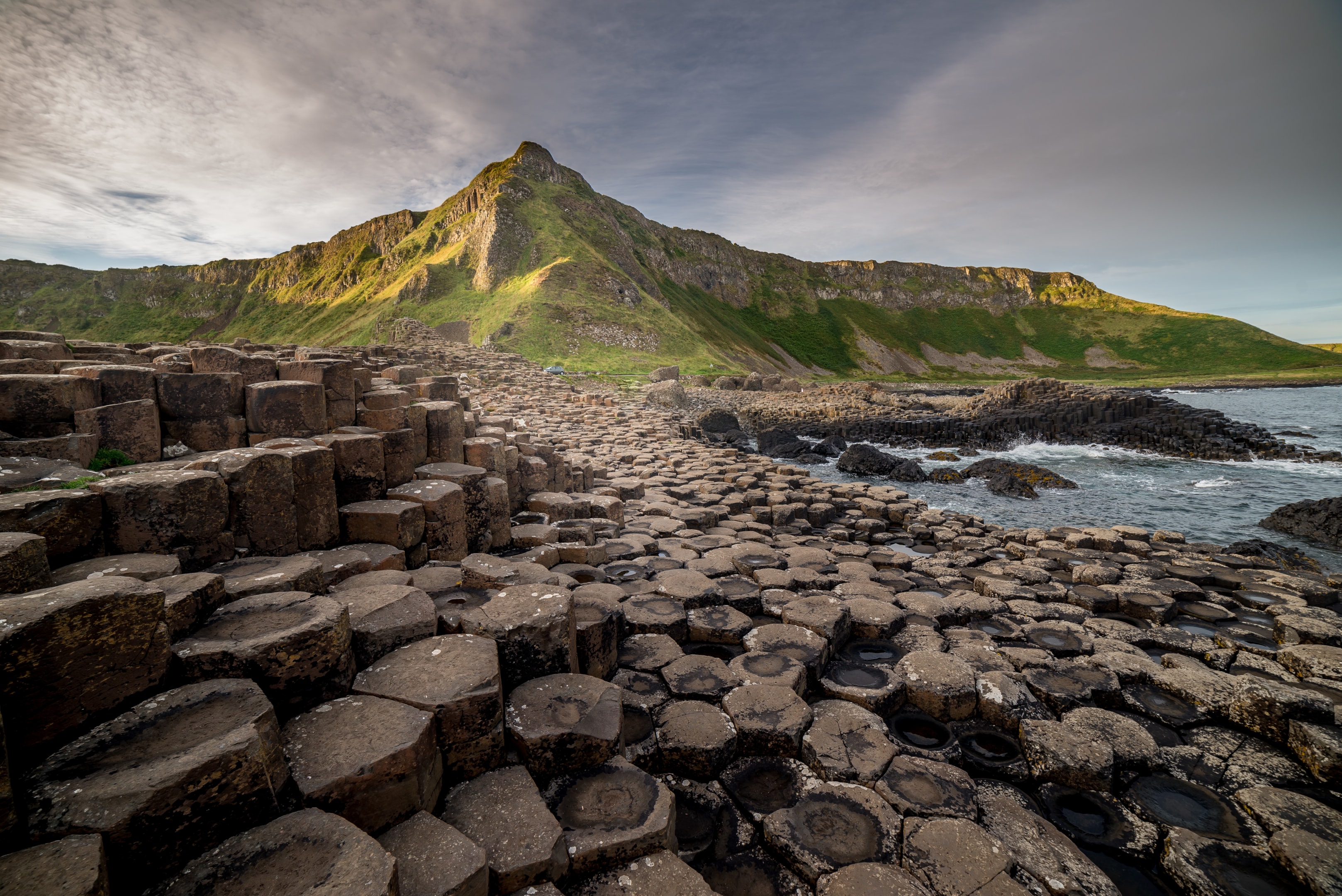 The Giant 's Causeway in County Antrim, is a bus ride away from Dublin. At DIFC, we focus on helping students achieve their academic goals by guiding them through the core subjects required for successful entry into top undergraduate programmes. But we also help them explore their surroundings and make sure they have a wholesome experience in Ireland.