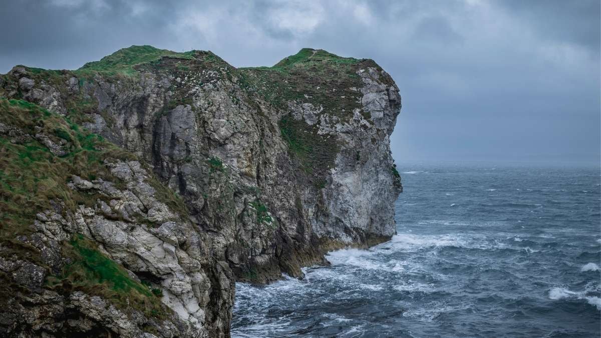 Geographical Setting of Kinbane Castle