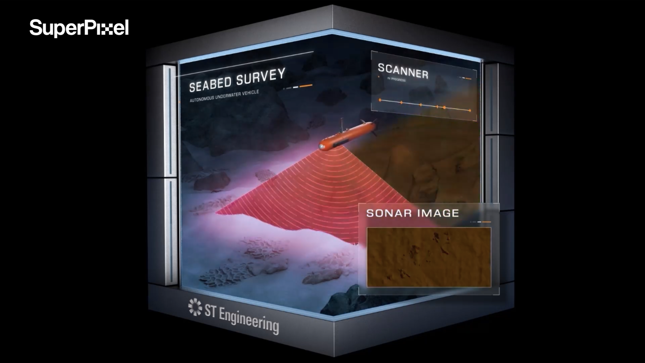Seabed Survey using AUV Sonar Imaging