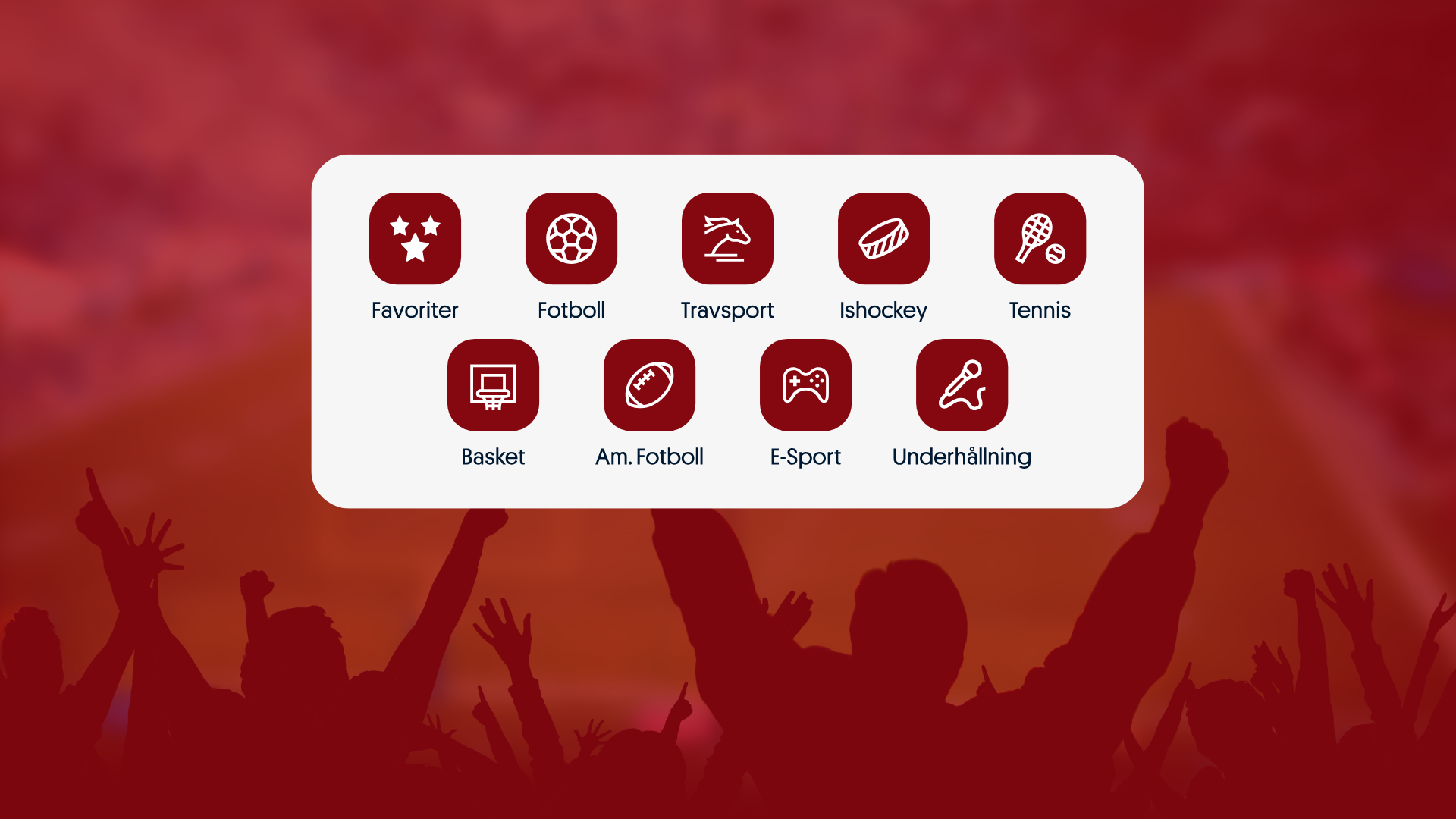 Oddset hos Svenska Spel Sport & Casino med meny för sporter som fotboll, ishockey, travsport, tennis och e-sport. Spela på odds online via webbplatsen, 18 år gäller och spelstopp finns via Spelkoll.