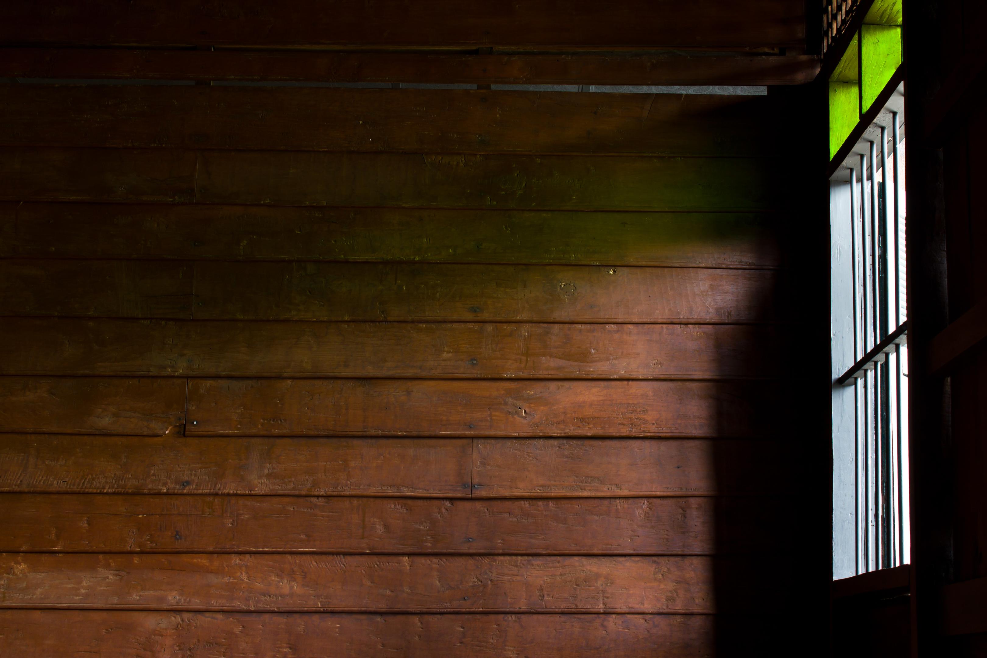 Vintage wooden wall