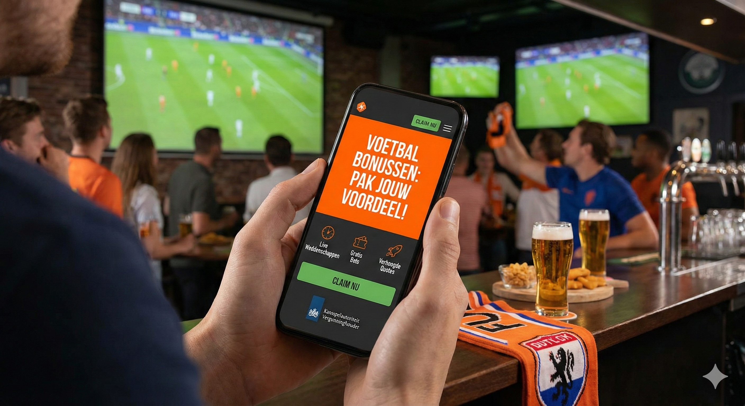 Voetbal bonussen en sportweddenschappen bonus bij mobiel wedden