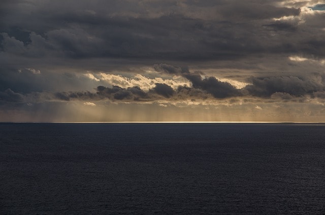 Upper layers of the atmosphere...