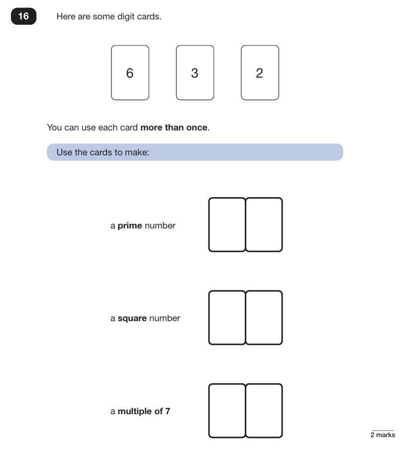 Reasoning paper 3 - Question 16