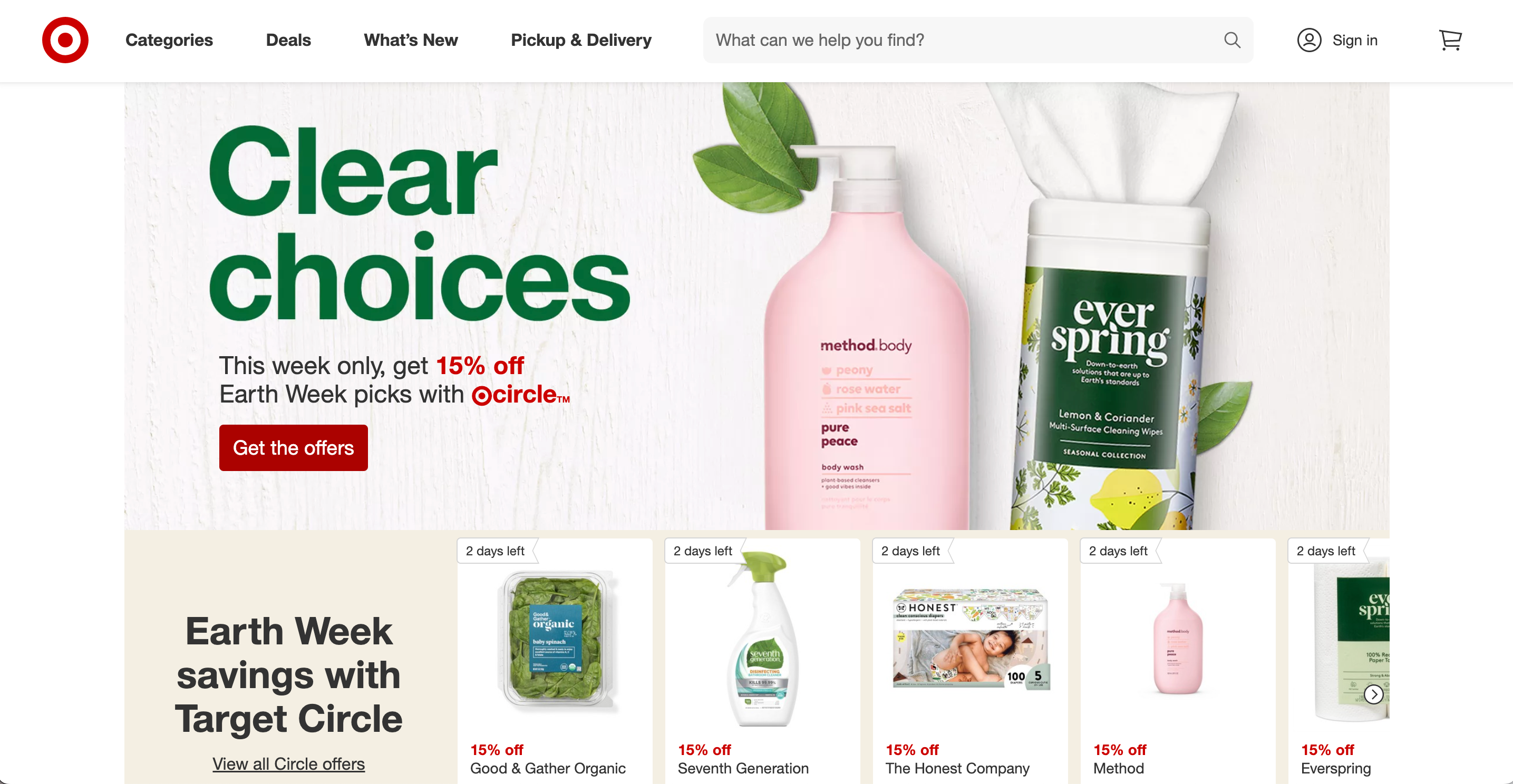 Target online store