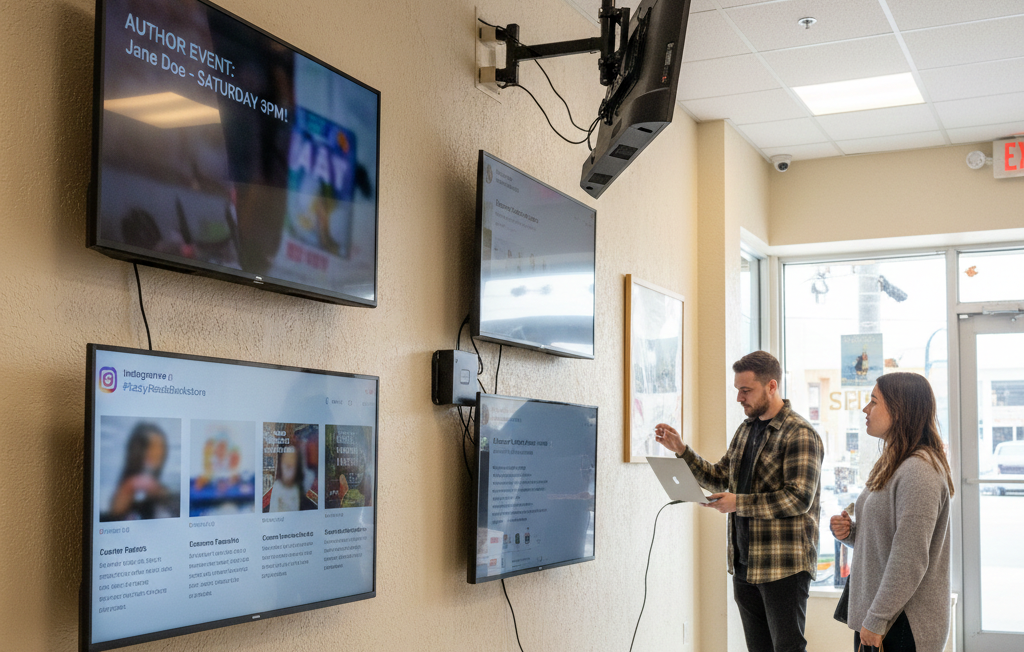 choose a suitable display for a do it yourself digital signage